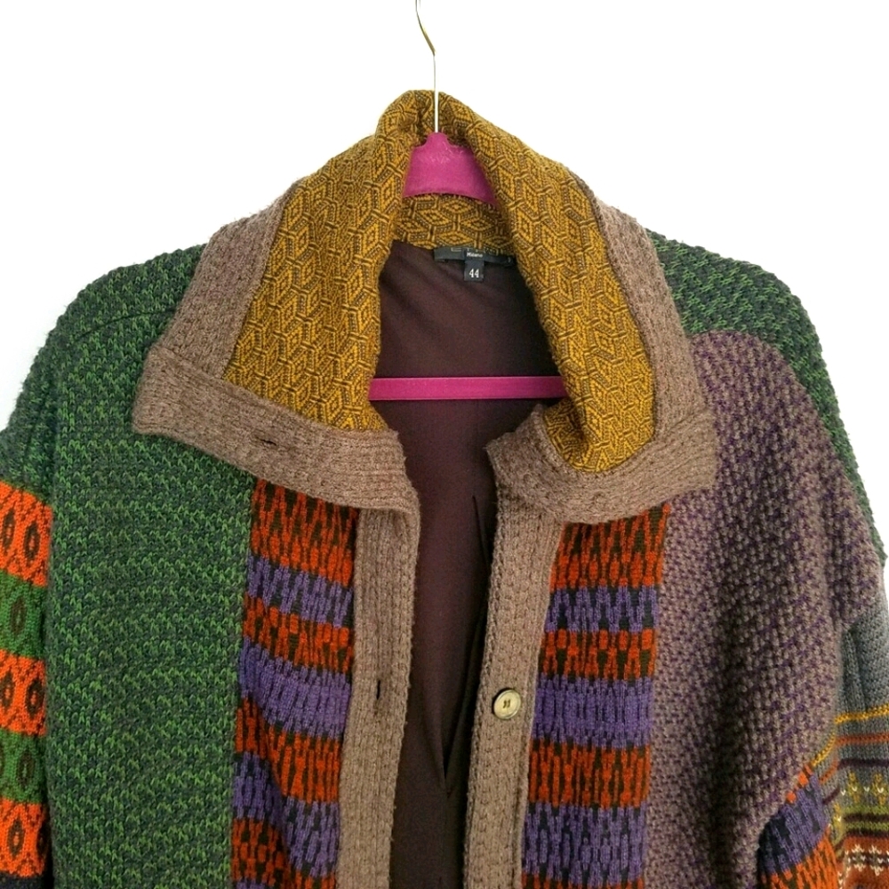 ETRO Designer Patchwork Coat EUC! - Picture 4 of 12